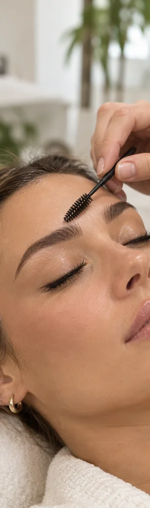 Eyebrow grooming illustrating beauty services for Palm Beach salon clients